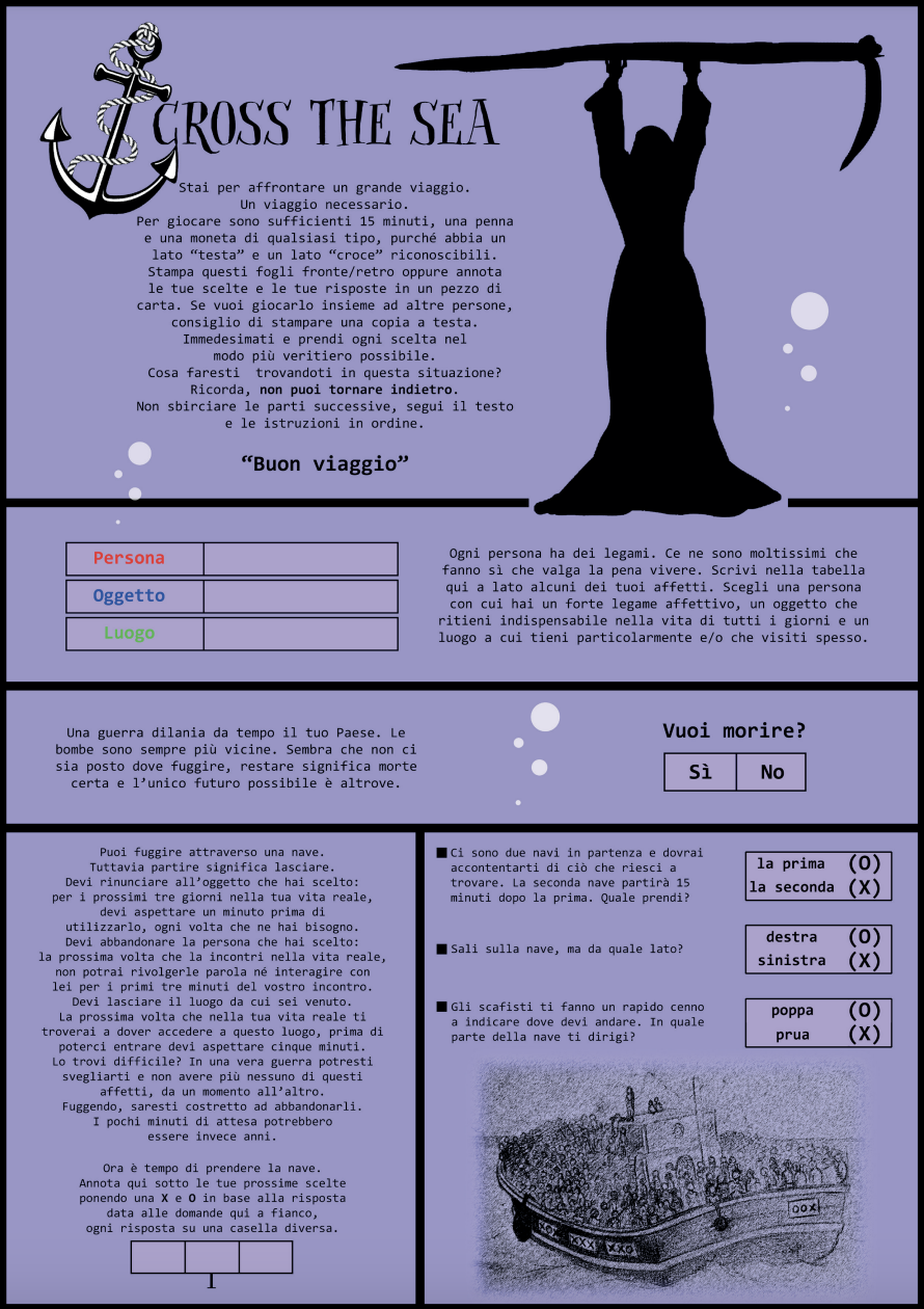 Clicca per scaricare il Gioco Cross the Sea