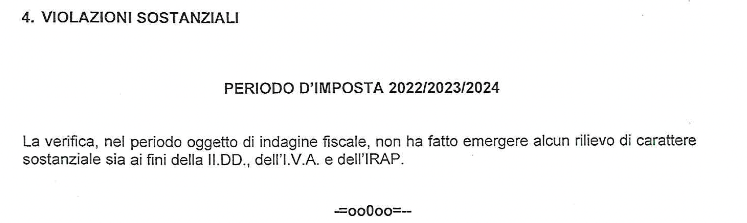 Agenzia delle Entrate su Aedis: “Nulla da rilevare”